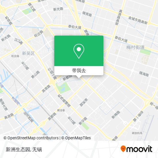 新洲生态园地图