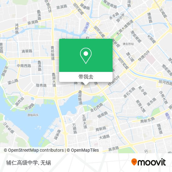 辅仁高级中学地图