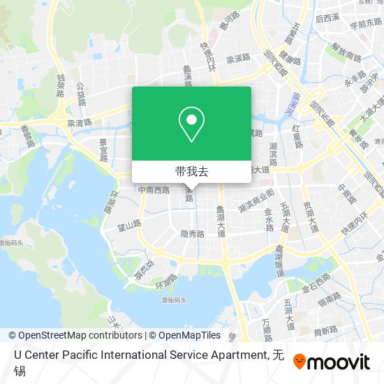 U Center Pacific International Service Apartment地图