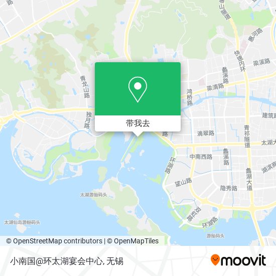 小南国@环太湖宴会中心地图