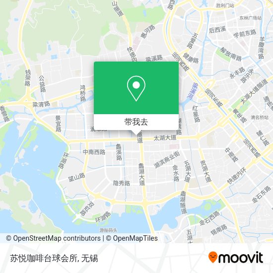 苏悦咖啡台球会所地图