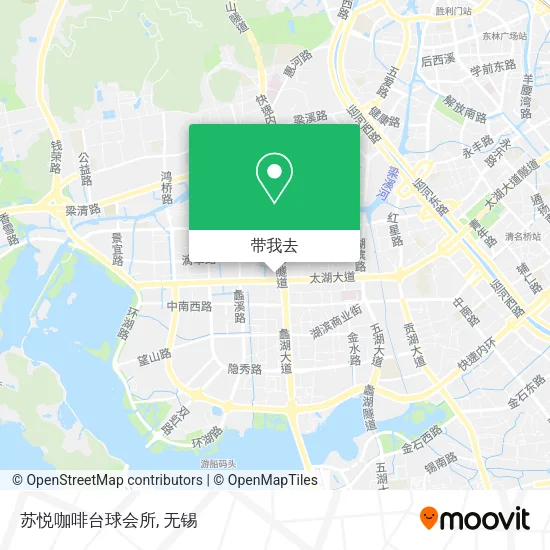 苏悦咖啡台球会所地图