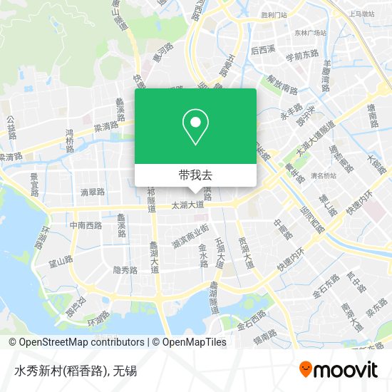 水秀新村(稻香路)地图