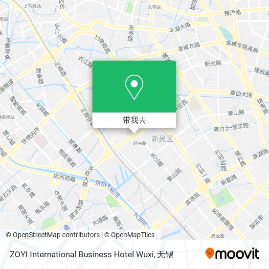 ZOYI International Business Hotel Wuxi地图