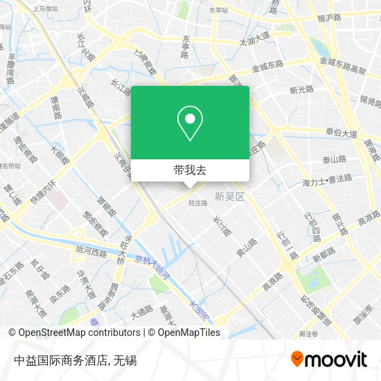 中益国际商务酒店地图