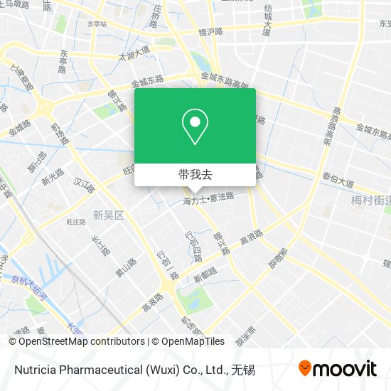 Nutricia Pharmaceutical (Wuxi) Co., Ltd.地图