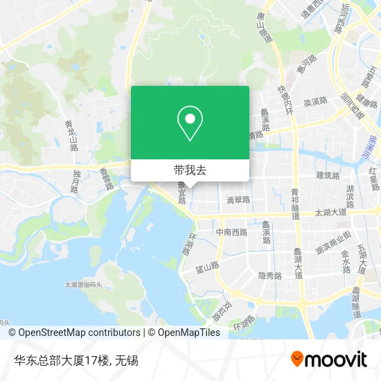 华东总部大厦17楼地图