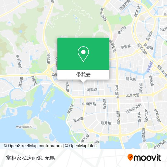 掌柜家私房面馆地图
