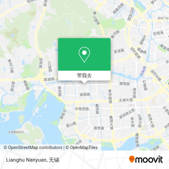 Lianghu Nanyuan地图