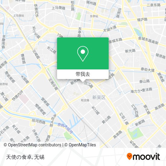 天使の食卓地图