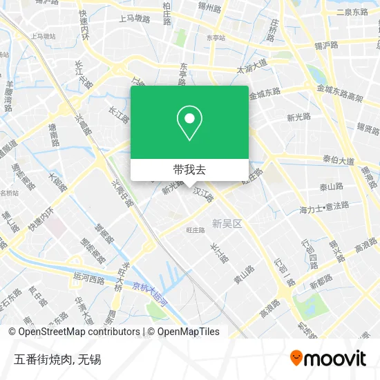 五番街焼肉地图