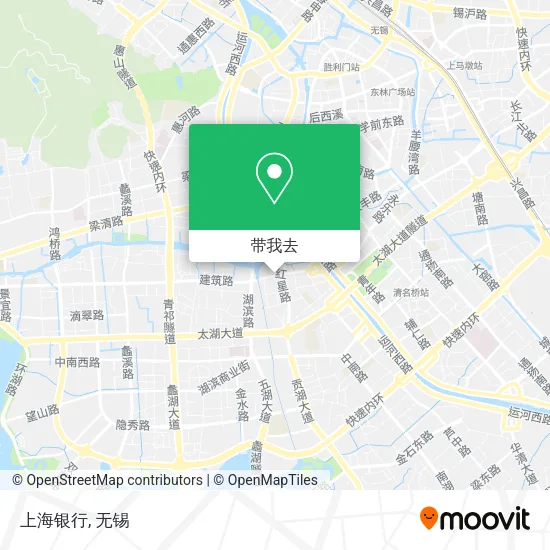 上海银行地图