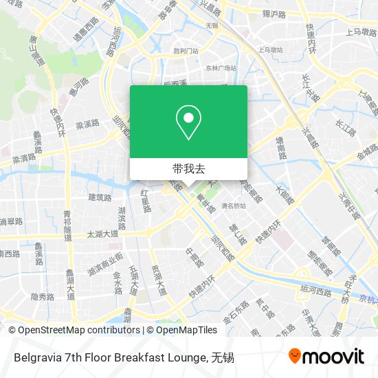 Belgravia 7th Floor Breakfast Lounge地图