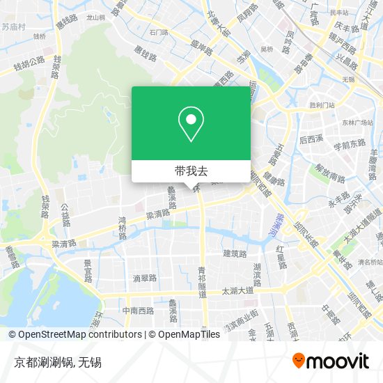京都涮涮锅地图