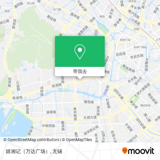 嬉湘记（万达广场）地图
