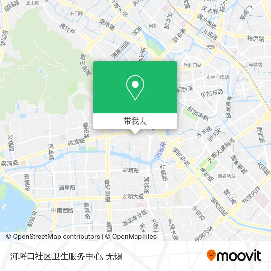 河埒口社区卫生服务中心地图