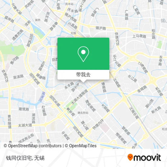 钱同仪旧宅地图