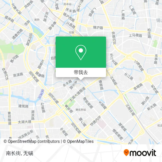 南长街地图