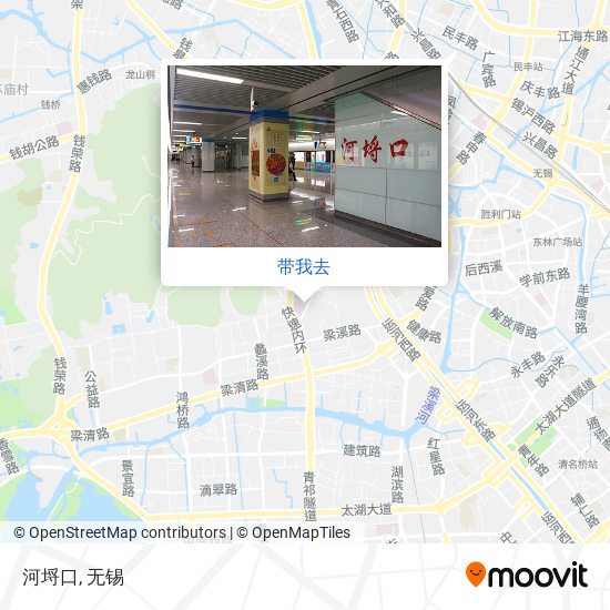 河埒口地图