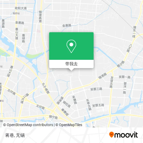 蒋巷地图