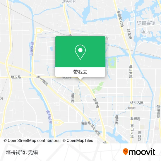 堰桥街道地图