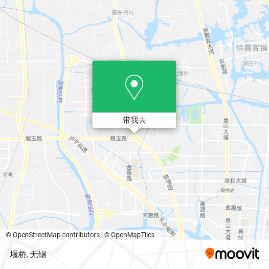 堰桥地图