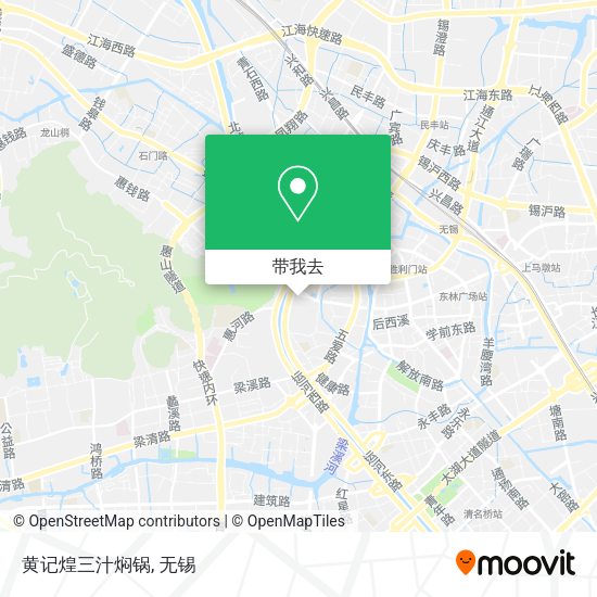黄记煌三汁焖锅地图