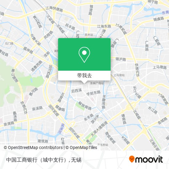 中国工商银行（城中支行）地图