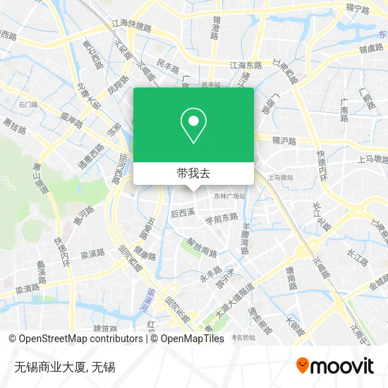 无锡商业大厦地图