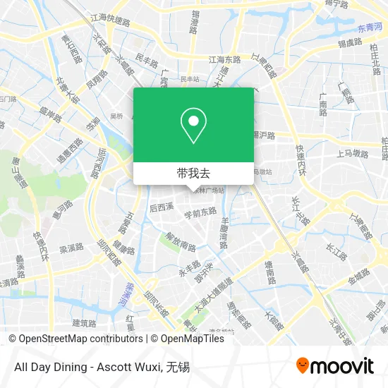All Day Dining - Ascott Wuxi地图