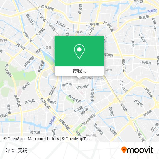 冶春地图