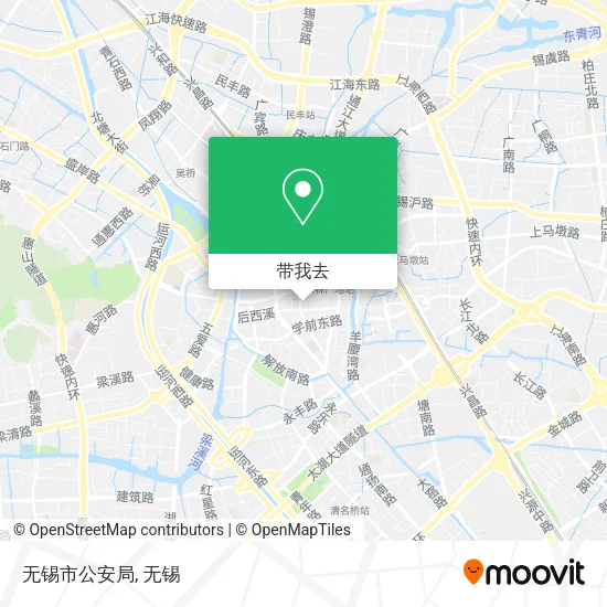 无锡市公安局地图