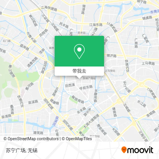 苏宁广场地图