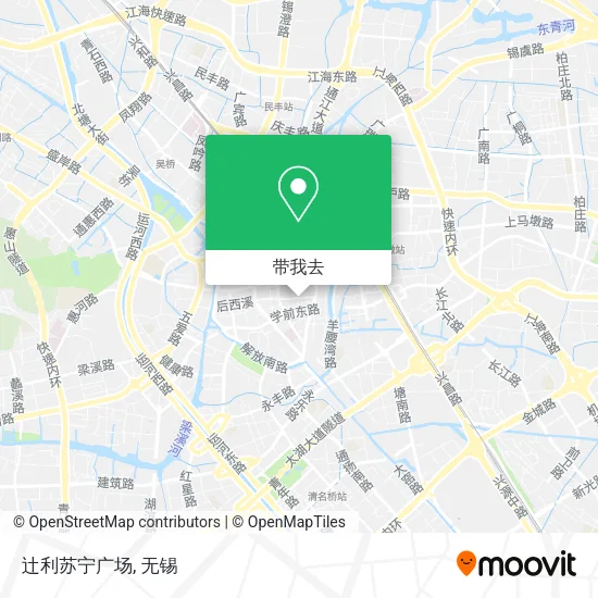 辻利苏宁广场地图