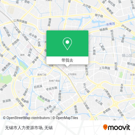 无锡市人力资源市场地图