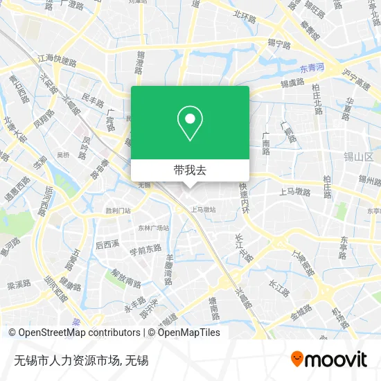 无锡市人力资源市场地图