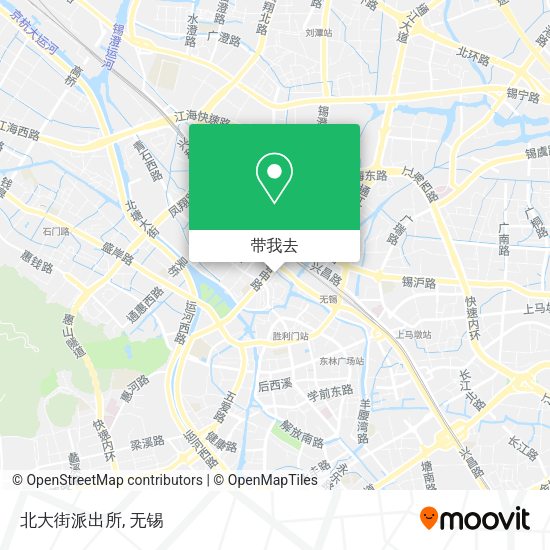 北大街派出所地图