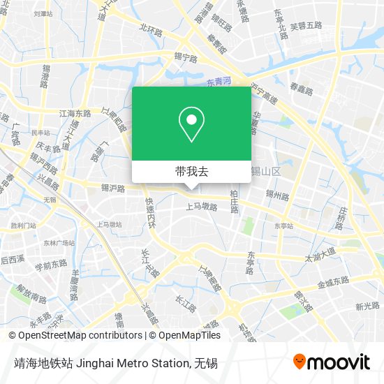 靖海地铁站 Jinghai Metro Station地图