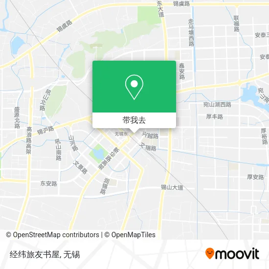 经纬旅友书屋地图