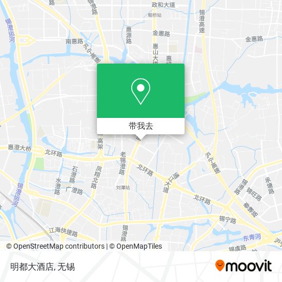 明都大酒店地图