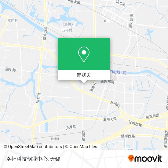 洛社科技创业中心地图