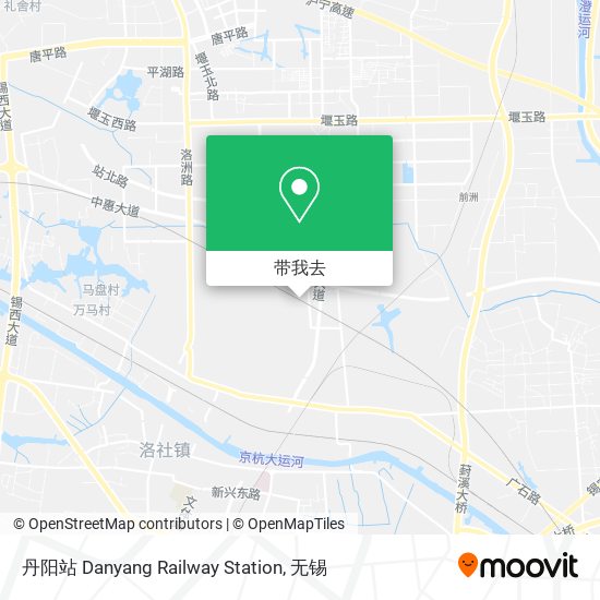 丹阳站 Danyang Railway Station地图