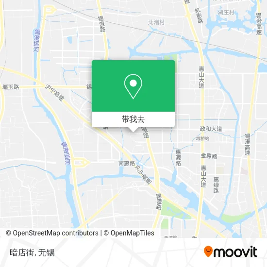 暗店街地图
