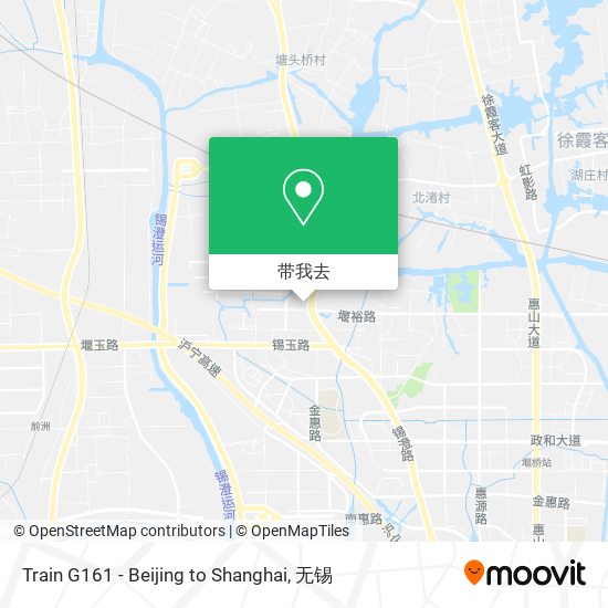 Train G161 - Beijing to Shanghai地图