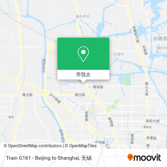 Train G161 - Beijing to Shanghai地图