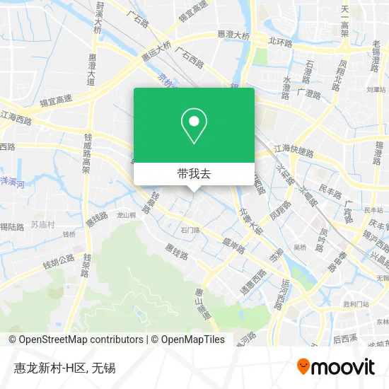 惠龙新村-H区地图
