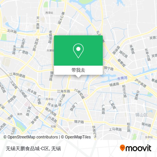 无锡天鹏食品城-C区地图