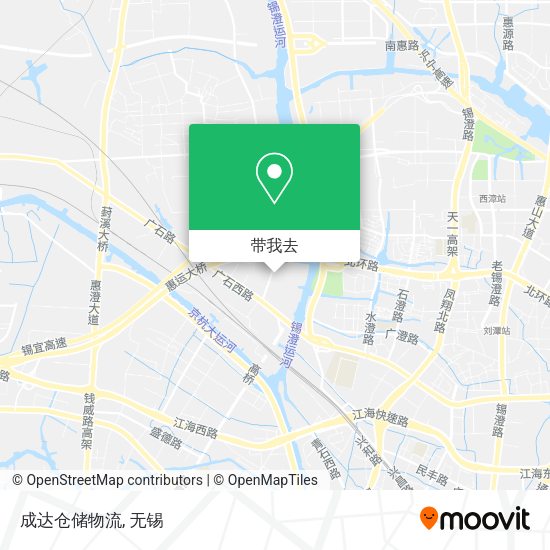 成达仓储物流地图