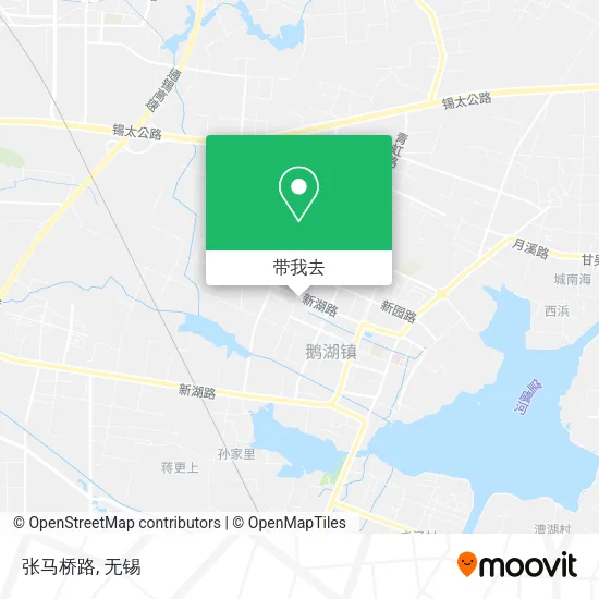 张马桥路地图
