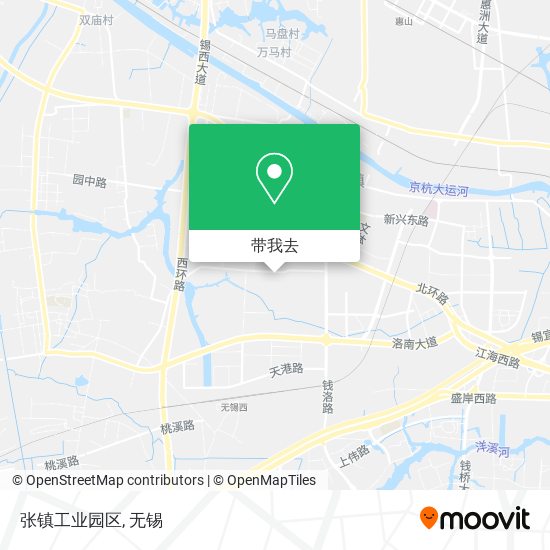 张镇工业园区地图